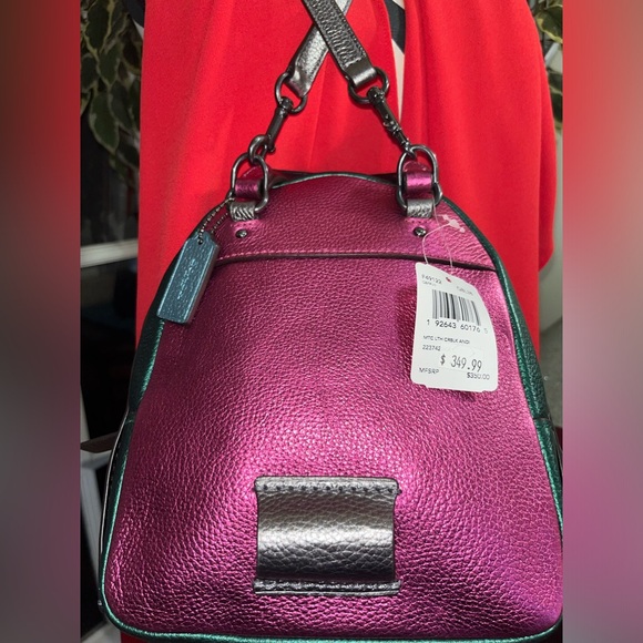 Coach F49122 Andi Backpack In Colorblock NWT - Picture 3 of 16